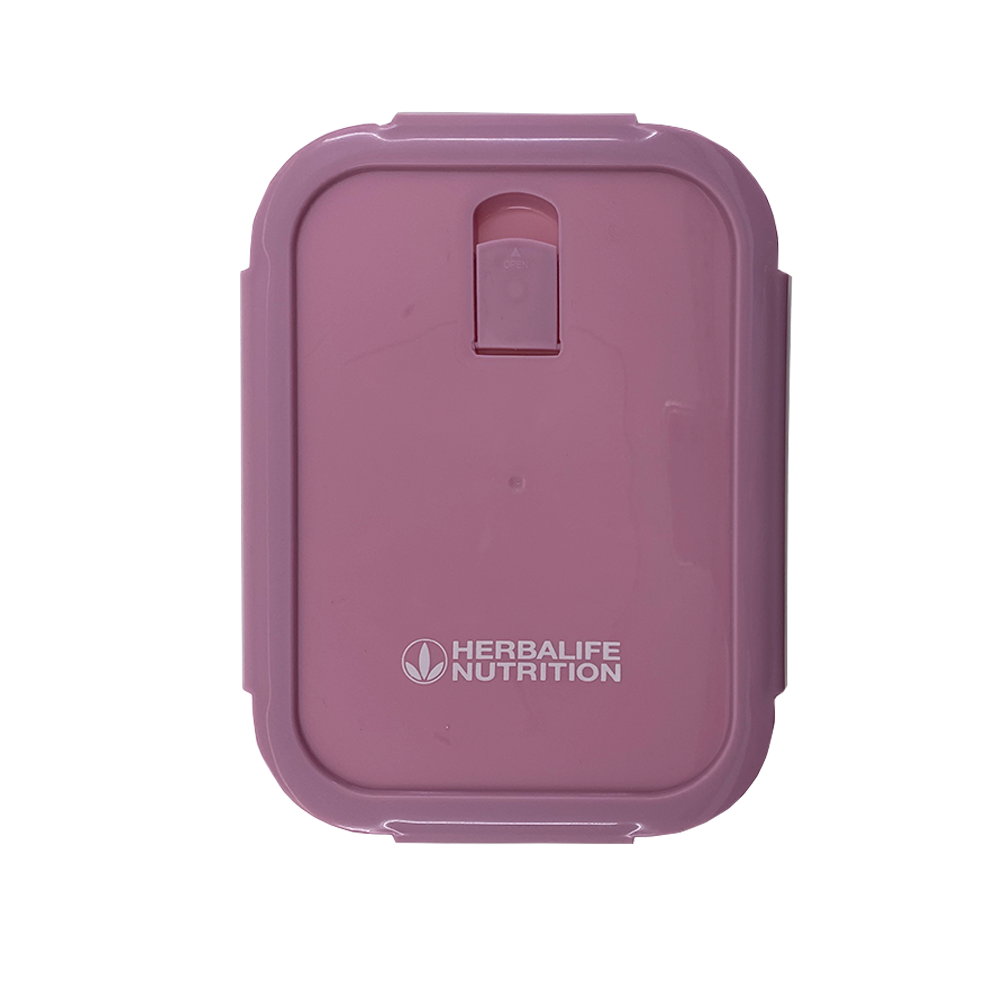 XMMSWDLA Preppy Lunch Box Pink Lunch Boxrefrigerator Sealed Compartment  Fruit Fresh-Keeping Box Transparent with Lid Portable Microwave-Heated  Lunch
