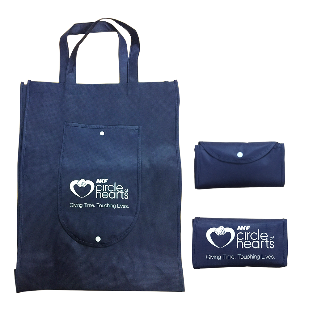 Foldable non woven bag hot sale