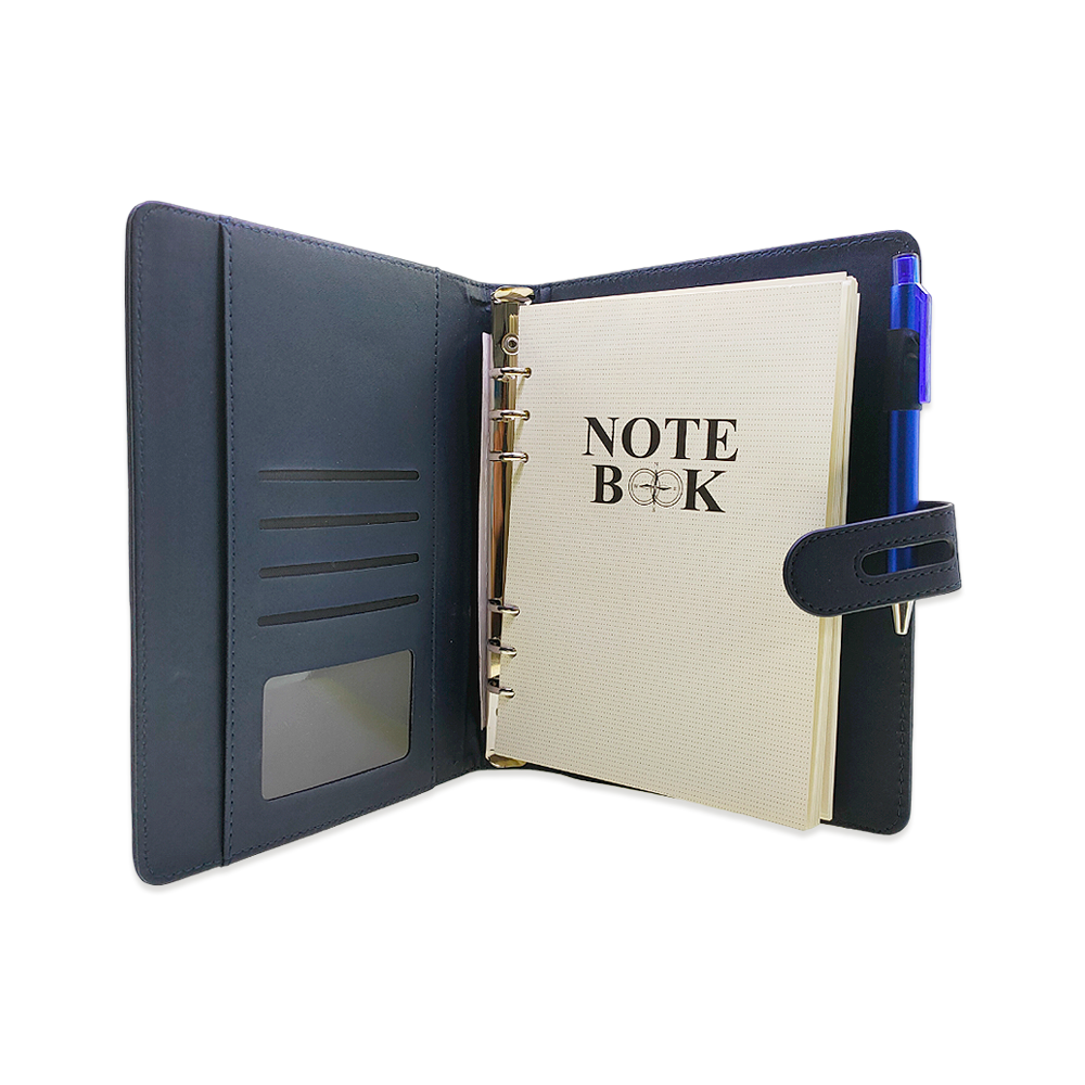 Ring Binder Notebook With Pen