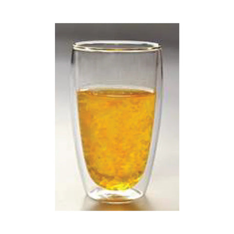 400ml Double Wall Glass Mug