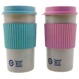 Insulating Wheat Straw Coffee Mug/Tumbler with Cup Sleeve