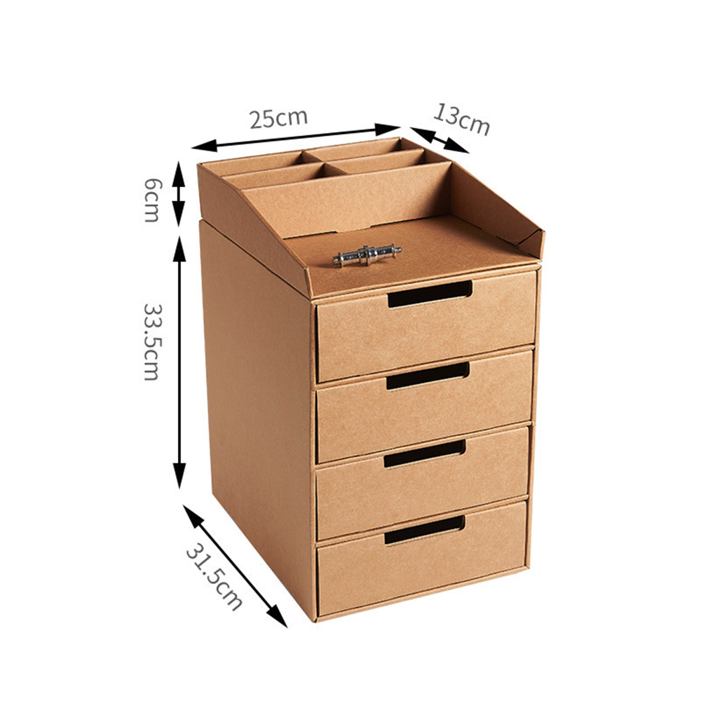 Kraft Drawer Storage Box