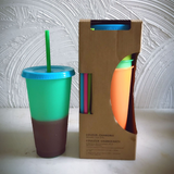 Colour Changing Reusable Tumbler - YG Corporate Gift